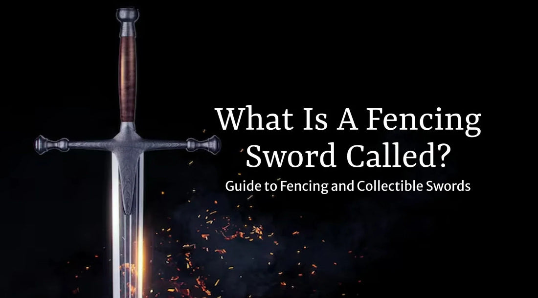 what is fencing sword called