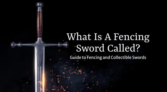 what is fencing sword called