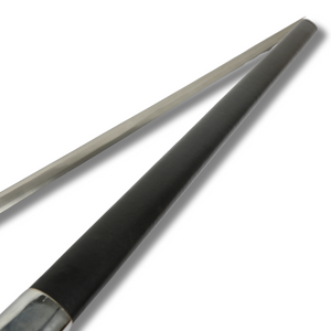 Dread Wind Swept Hilt Rapier with leather scabbard