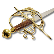 Load image into Gallery viewer, Basket Hilt Rapier Sword
