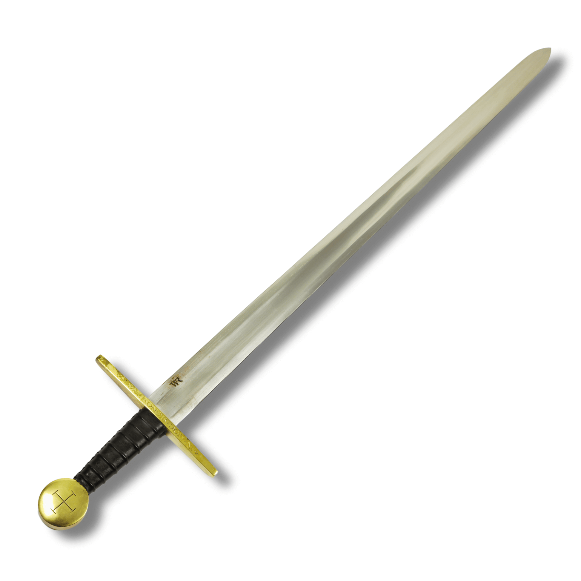 Brass Hilted Crusader Sword