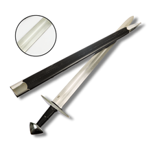 Load image into Gallery viewer, Ulfbehrt Sword with leather scabbard
