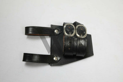 handheld leather scabbard